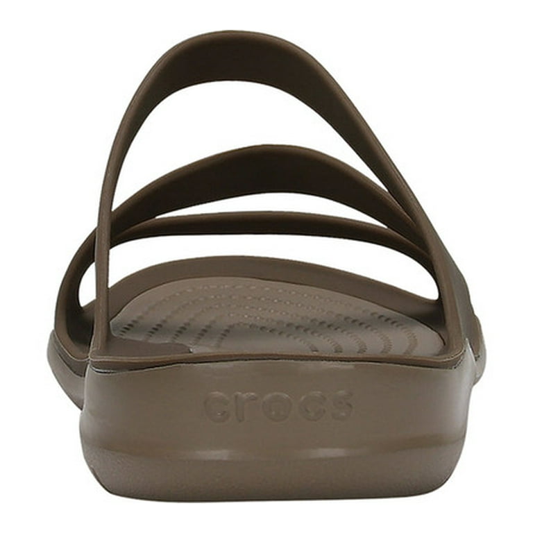 Crocs swiftwater sandal walnut clearance