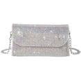 thumbnail image 4 of Pochette en Paille Sac à Main Tissé d'Été Mode Simple Sac de Plage Portable, 4 of 9
