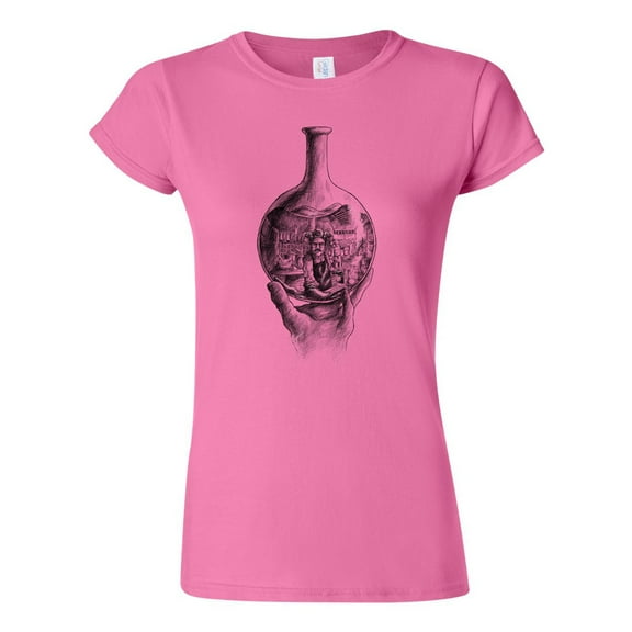 Junior Eschers Heisenberg TV Walter Salih Gonenli Artworks Parody DT T-Shirt Tee