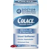 Colace Docusate Sodium Stool Softner 100 mg Capsules, 30 Ea, 6 Pack