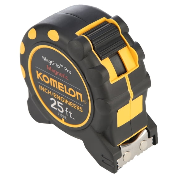 Komelon 25ft Mag Grip Pro (inch/engineer) Tape Measure 7125IE