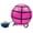 Pink, variant on 65cm Yoga Ball Set with Storage Net and Pump for Home Flexibility Pink