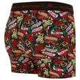thumbnail image 6 of Ed Hardy Mens 3-Pack Microfiber Boxer Briefs, Breathable Athletic Print Boxers, Multicolor Male Underwear, X-Large, 6 of 8