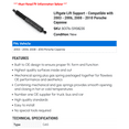 thumbnail image 2 of Liftgate Lift Support - Compatible with 2003 - 2006, 2008 - 2010 Porsche Cayenne 2004 2005 2009, 2 of 2