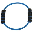 thumbnail image 1 of Aro de resistencia de goma azul para ejercicios de yoga y fitness con doble asa., 1 of 5