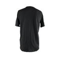thumbnail image 2 of NIKE Mens Dri-FIT Cotton 2.0 Tee Large Black/Black/White, 2 of 3