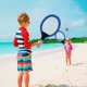 thumbnail image 3 of GOOHOCHY 1 par de raquetas de tenis para niños, raquetas ovaladas de bádminton para jugar, accesorios de juego para jardín de infantes, escuela primaria, deportes al aire libre (azul), 3 of 8