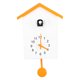 thumbnail image 2 of Elegante Reloj De Pared Con Diseño De Casa De Pájaros Con Movimiento Inteligente Y Silencioso, Material Plástico ABS, Ideal Para Estudio, Oficina, Dormitorio, 2 of 7