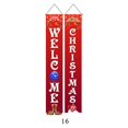 thumbnail image 1 of Nueva cortina de puerta con decoración de coplas navideñas, bandera colgante para fiesta de Papá Noel, coplas navideñas 12, 1 of 4