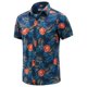 thumbnail image 3 of Camisas de playa con estampado de cocoteros para hombre, ropa con estampado 3D, camisas hawaianas Aloha, camisetas de manga corta Y2K, ropa vintage, blusa con solapa, 3 of 5