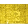 thumbnail image 1 of Ahgly Company Machine Washable Indoor Rectangle Persian Yellow Traditional Area Rugs, 8' x 10', 1 of 4