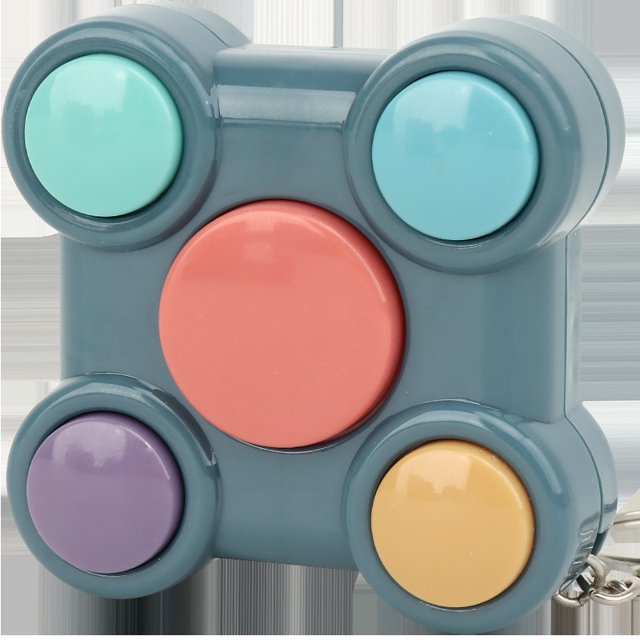 Rompecabezas para niños, juego interactivo creativo, entrenamiento de memoria para bebés, joyería creativa periférica, consola de juegos de memoria, azul