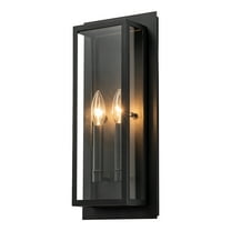 2-Light Modern outdoor wall sconce
