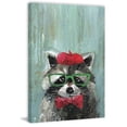 thumbnail image 3 of MARMONT HILL 'Raccoon the Painter' Painting Print on Wrapped Canvas - Multi-Color 40 x 60, 3 of 5