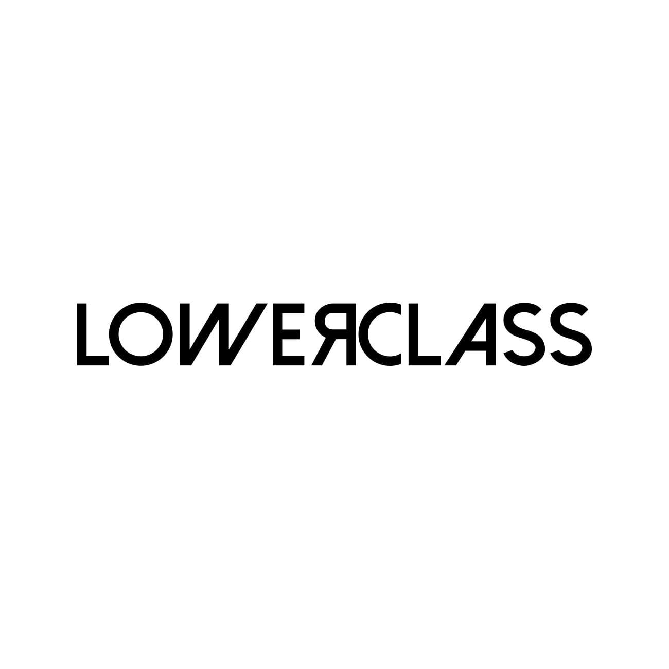 Lower Class Sticker Decal Die Cut - Self Adhesive Vinyl - Weatherproof