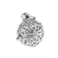 thumbnail image 3 of Xingzhi Essential Oil Diffuser Perfume Copper Hollow Locket Pendant Charms Silver, 3 of 8