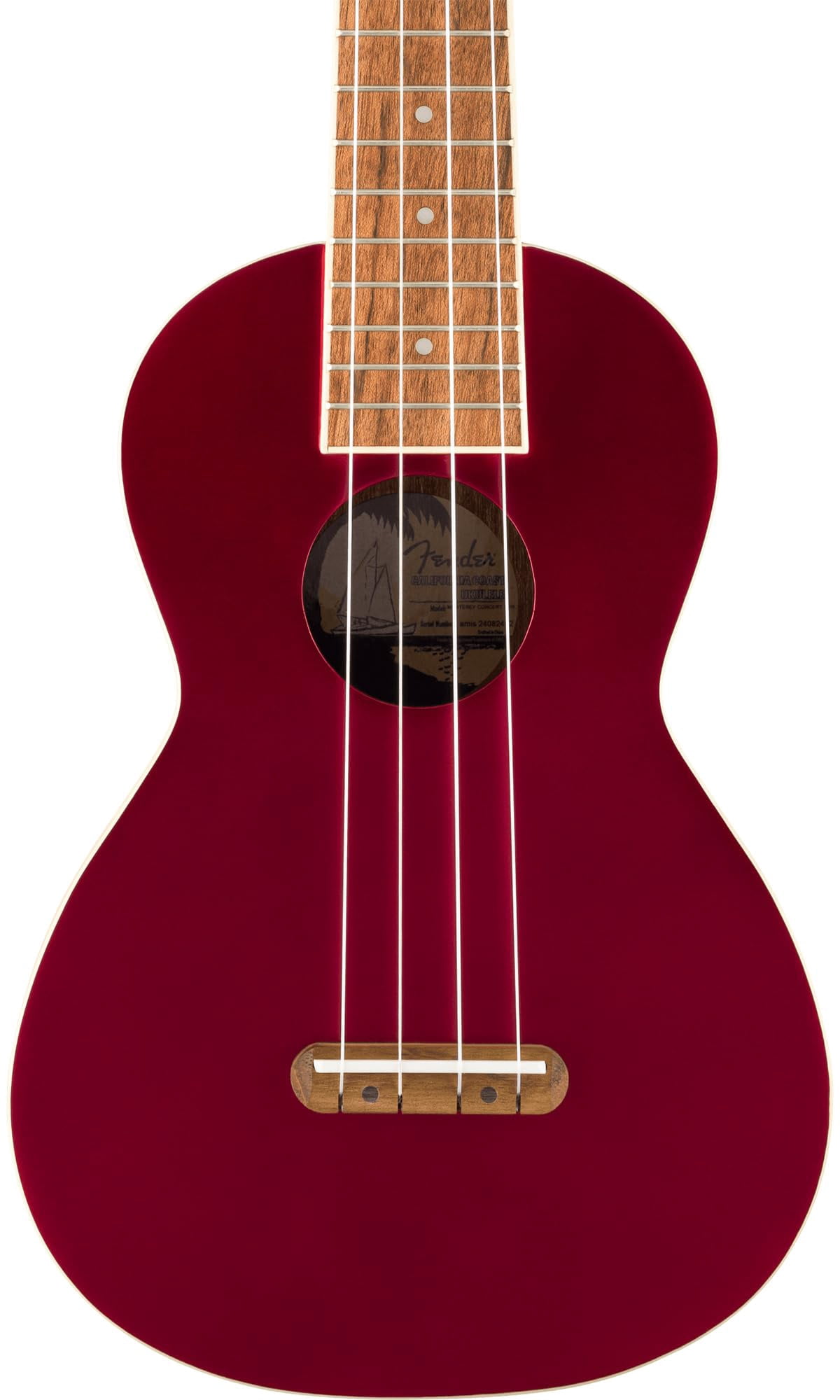 Fender Monterey Concert Ukulele - Cherry