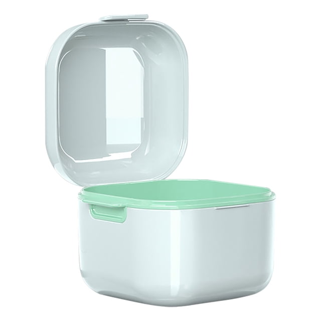 Toystoory Estuche para llaves Limpieza en remojo Caja de almacenamiento de falsos Plástico lavable Bolsillo Pezón Contenedor de joyas Accesorio Almacenamiento y organización del hogar blanco Toystoory HA059508-04