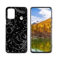 thumbnail image 1 of Compatible with LG Q52 Phone Case, Moon-196 Case Men Women, Flexible Silicone Shockproof Case for LG Q52, 1 of 1