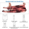 thumbnail image 6 of Shopping Bag 17.5×4.5×15in Crack Resistant Waterproof Super Large Capacity Reusable Extended Handle Can Be Carried Or One Shoulder Realistic Forests Camouflage Pattern Conifer Maroon_4, 6 of 8
