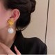 thumbnail image 4 of 1 par de pendientes estéticos de gota para mujer, joyería hecha a mano a la moda para fiesta de novia, regalos para madre, accesorios, corazón Ropa, zapatos y accesorios Miscelánea Ronde Minnieouse AP010726-02, 4 of 6