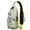 Floral and Humm, variant on Retro Paisley Floral Crossbody Backpack – Boho Sling Bag, Lightweight Travel Daypack with Adjustable Strap & Multiple Compartments