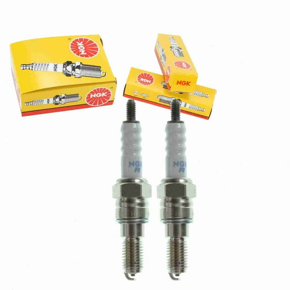 2 pc NGK 5869 Standard Spark Plugs for 4162 92070-1195 98049-59716 Y27FER Y27FERC Ignition Wire Secondary