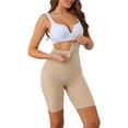 thumbnail image 5 of INSPIRE CHIC Women's Flatten Tummy High Waist Butt Lifter Thigh Slimmers with Hooks Closure Large Beige, 5 of 6