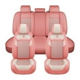 thumbnail image 2 of Maidao Car Seat Covers Leather for Mercedes-Benz for GLA35AMG 2015-Present 5 Seats Airbag Compatible Water Resistant Front Rear Cushion Protector Pink, 2 of 5