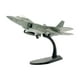 thumbnail image 3 of 1/100 F22 Modelo de con modelo de avión en miniatura realista para coleccionables de aviación versátiles resistentes, 3 of 10
