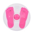 thumbnail image 1 of Magnetic Foot Spine Twist Machine for Home Fitness: Non-Folding Waist Trainer with Secure Fit for Abdominal Toning & Full-Body Workouts – Portable Home Exercise Equipment (Rose Red), 1 of 5