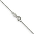 thumbnail image 3 of Sterling Silver .6mm Box Chain (18 X 0.6) Made In Italy qbx012-18, 3 of 5