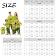 thumbnail image 3 of Christmas Pajamas for Family, Christmas Letters Print Long Sleeve Tops and Stretch Casual Pants Sleepwear (Women, 2XL), 3 of 6