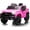 Pink, variant on Eastvita 12V Licensed Chevrolet Kids Ride-On Truck, MP3/Bluetooth, Suspension, LED, Pink