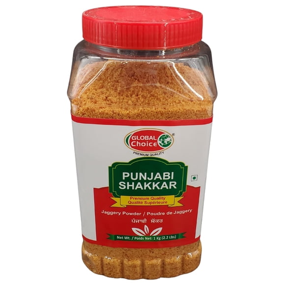 Kamal/Nikita - Shakkar Punjabi - 12 Ct - 1 kg - Sucre de Canne Traditionnel Non Raffiné pour une Saveur Authentique et une Douceur Naturelle (12 X 1 kg))