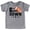Granite Heather Shirt, variant on 6th Year Down Football Shirt for 6 Year Old Sports Theme Sixth Birthday Party Tee Natural Shirt Youth Medium