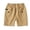Khaki, variant on Summer Cargo Shorts for Boys Quick Dry Pull-on Scout Shorts with Elastic Waist Kids Outdoor Fishing Shorts for 1-7Y