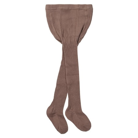 

Musuos Baby Girl Tights Toddler Kid Soft Cotton Ribbed Knit Stockings Pantyhose