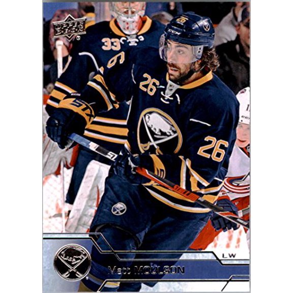 Collectible 2016-17 Upper Deck #22 Matt Moulson NHL Hockey Trading Card