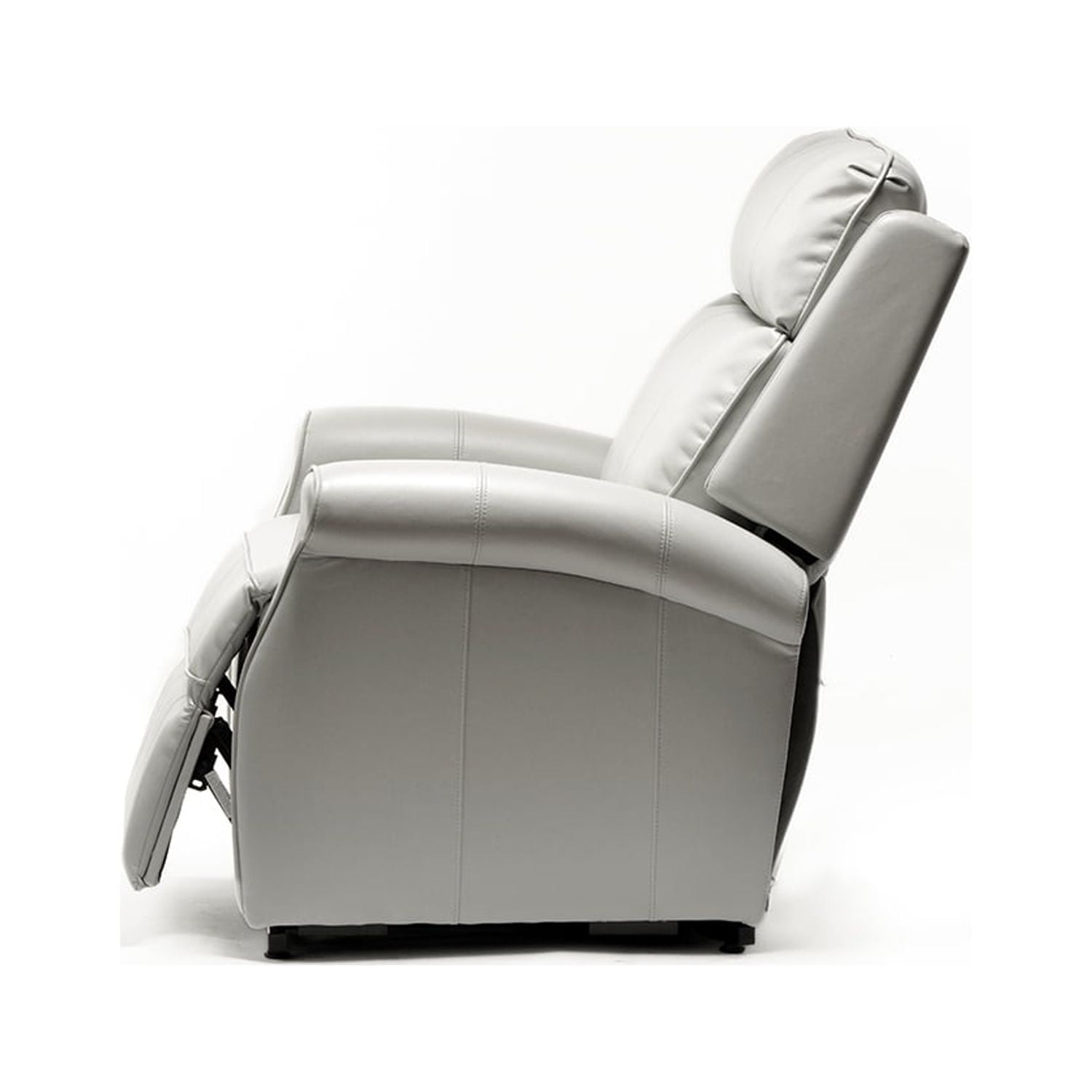 Kepooman Traditional Leather Lift Chair, Leather Upholstered Lift Chair with Soft Upholstery and Solid Base for Seniors, Modern Power Recliner Single Sofa with High Back for Living Room Bedroom, Gray Kepooman Traditional Leather Lift Chair, Leather Upholstered Lift Chair with Soft Upholstery and Solid Base for Seniors, Modern Power Recliner Single Sofa with High Back for Living Room Bedroom, Gray
