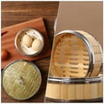thumbnail image 4 of MasteelfCA 1 Set Useful Bamboo Food Steamer Premium Household Food Steamer (Random Lid), 4 of 8