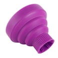 thumbnail image 4 of Difusor de secador de pelo plegable de silicona, accesorio portátil de viaje, color morado, 4 of 5