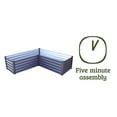 thumbnail image 5 of Gard Bed For Terrace Garden Plants- Grow Vegetables, Flowers, Herbs For Gardening Bed - L Wg, 5 of 12