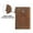 Brown, variant on Kiplyki Leather Wallet With Protective Case For Airtags Multifunctional Buckle Card Bag Compatible With AirTag Sleeve For Men