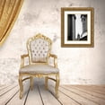 thumbnail image 3 of Grey, Jace 25x32 Gold Ornate Wood Framed with Double Matting Museum Art Print Titled - Vatican Dome and Column, 3 of 4