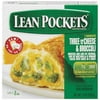 Lean Pockets: Three Cheese & Brocolli 2 Ct Stuffed Sandwiches, 9 oz