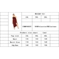 thumbnail image 5 of AURA Women Satin Party Midi Dress High Waist Wine Red, Strap A Line Ruched Knit 1XL-3XL, 5 of 5