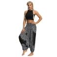 thumbnail image 4 of Pants for Women New Summer Women'S Yoga Sweatpants Casual Loose Plus Size Bloomers, 4 of 6