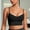 Black, variant on Womens Butterluxe Sweetheart Longline Sports Bra V Neck Adjustable Thin Strap Yoga Bra Compression Bras Tan Bra for Women Underwire Bras for Women Pack of Bras for Women Sports Bra Running Thin Bras
