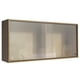 thumbnail image 1 of Alacena Gabinete Superior Madesa Emilly 2 Puertas Correderas Cristal - Marrón Madesa G25125EMMB, 1 of 5